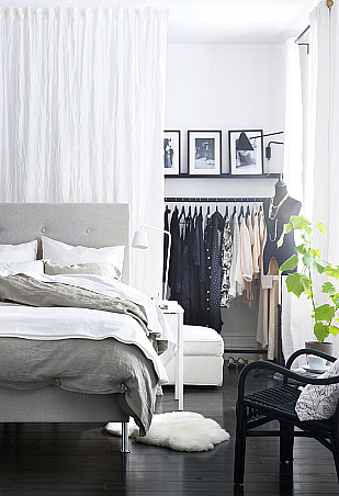 No closet hotsell in bedroom solutions
